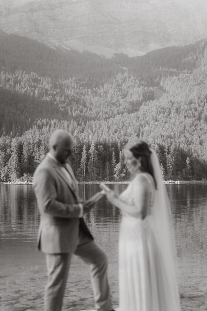 After Wedding Shooting am Eibsee bei Sonnenaufgang